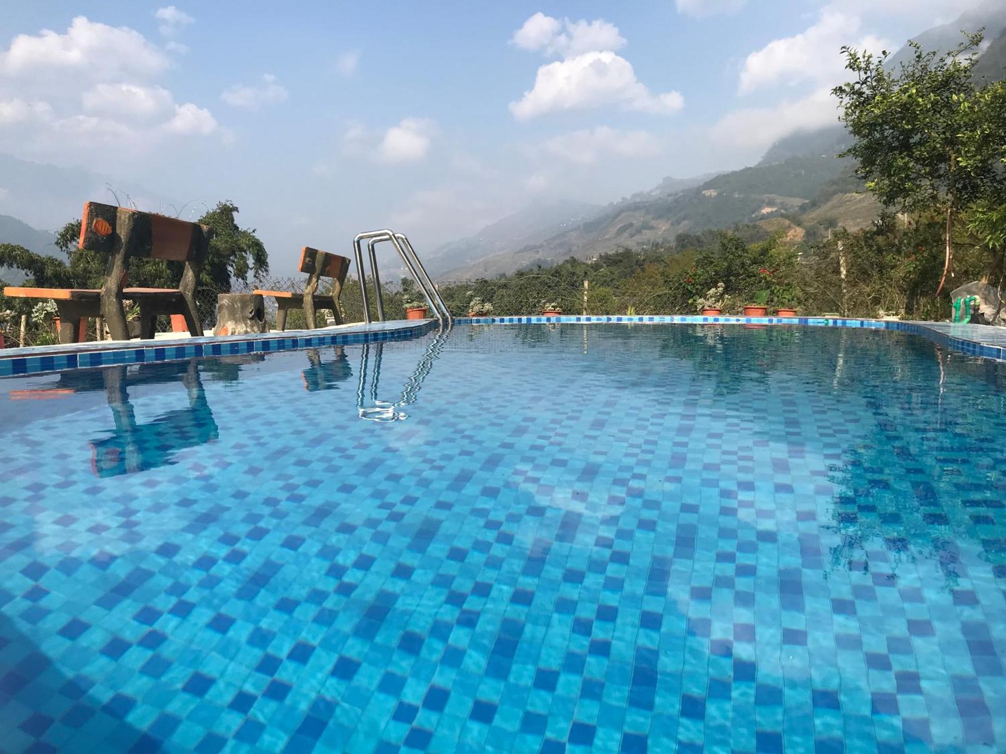Sau Meo Mountain View Hotel Sa Pa Exterior foto