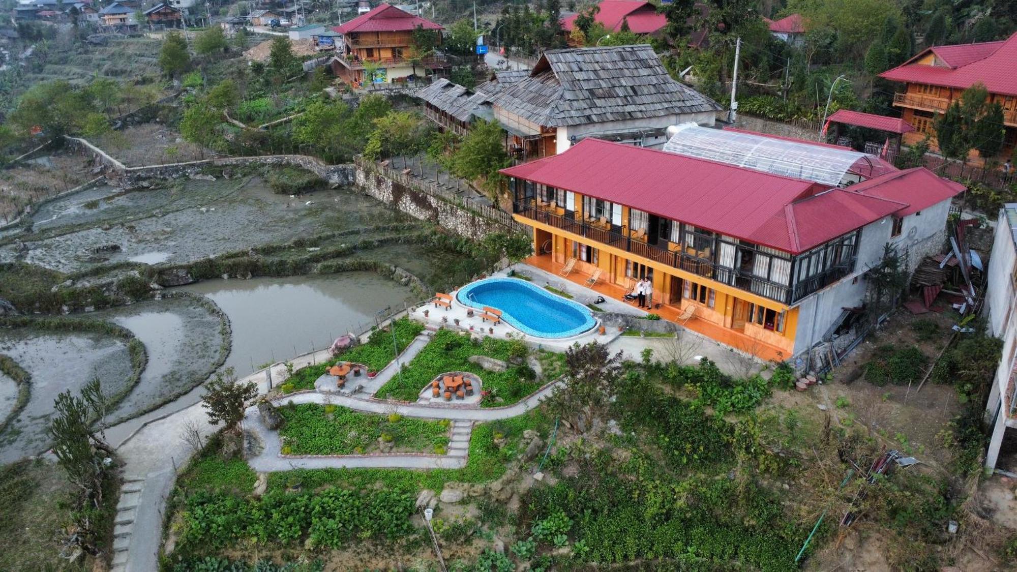 Sau Meo Mountain View Hotel Sa Pa Exterior foto